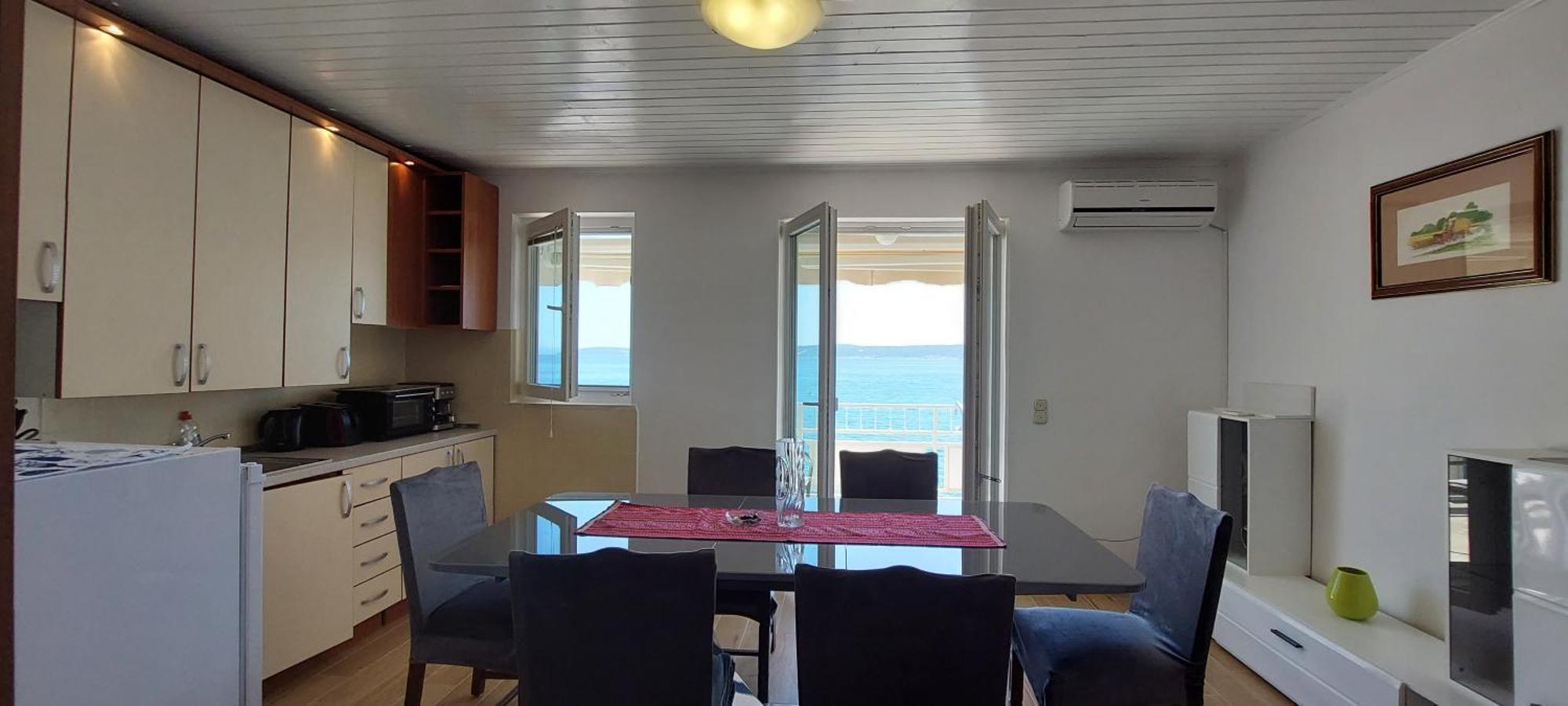 Apartman Figaro Pogled Od Milijun Dolara, 2 Tusa, 2 Wc Kaštela المظهر الخارجي الصورة